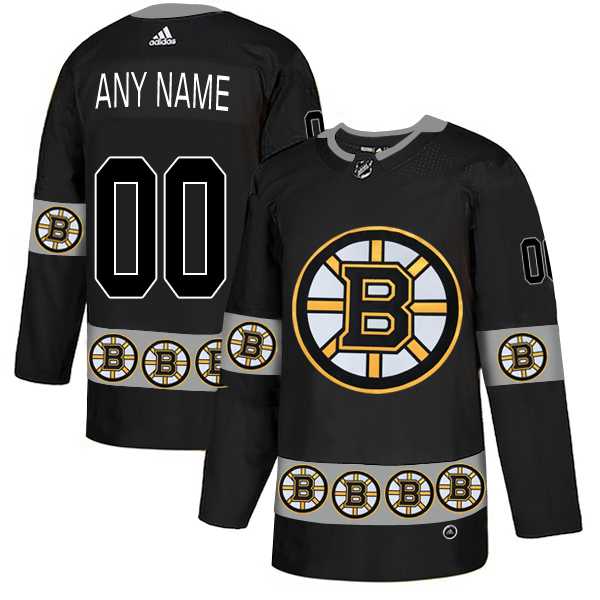 Customized Men's Boston Bruins Black Team Logos Fashion Adidas Jersey,We sell and wholesale Customized Men's Boston Bruins Black Team Logos Fashion Adidas Jersey on line form chian!